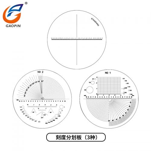 放大鏡刻（kè）度分（fèn）劃板